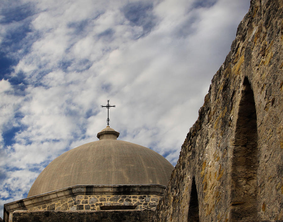 Dome of Mission San Jose Photograph by David and Carol Kelly