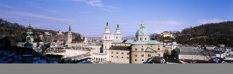Winter Photograph - Dome Salzburg Austria #1 by Panoramic Images