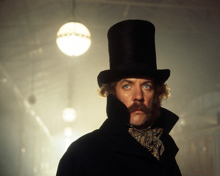 Donald Sutherland in The First Great Train Robbery  #1 Photograph by Silver Screen