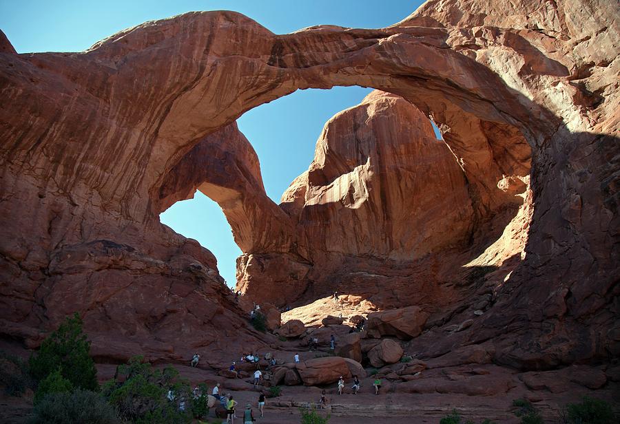 Double Arch #1 Photograph by Jim West