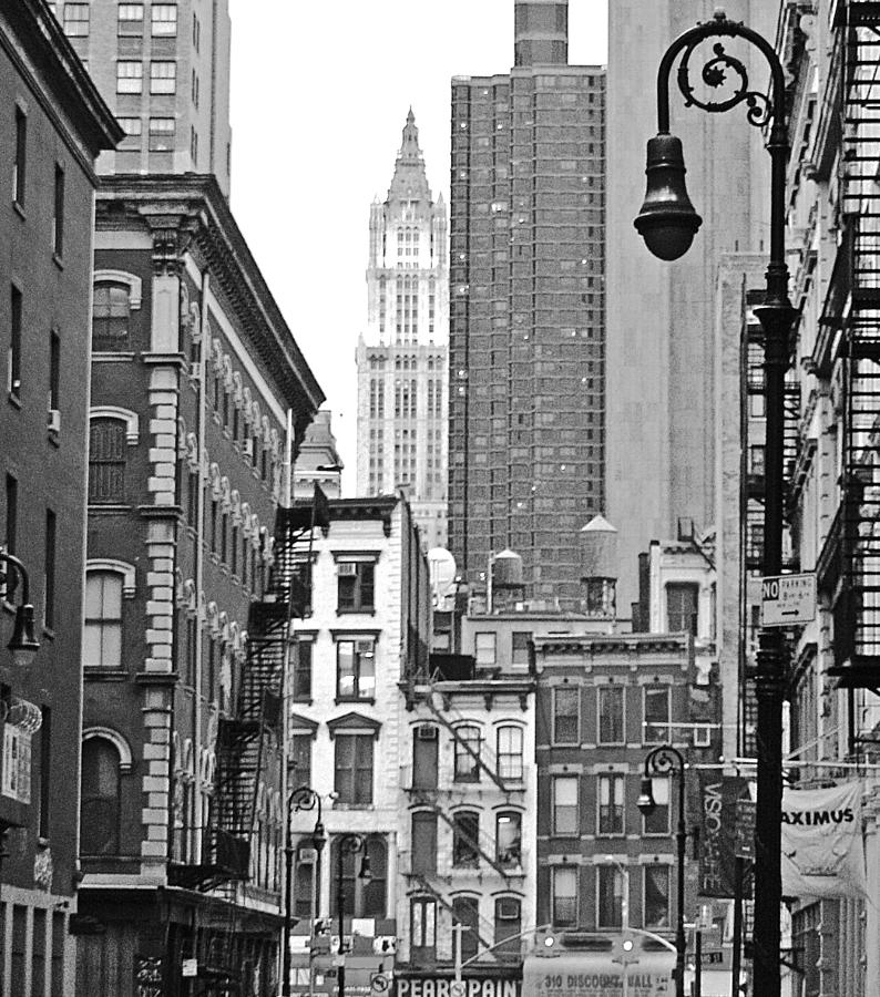 Downtown Manhattan #1 Photograph by Frank Winters