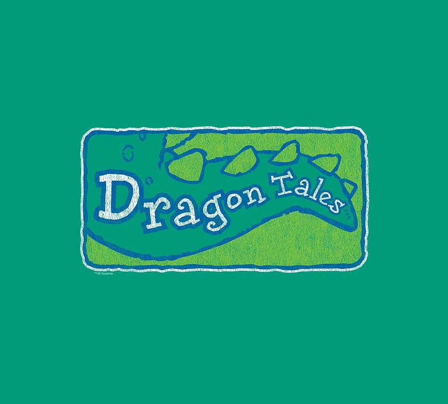 Dragon Tales - Logo Distressed #1 Digital Art by Brand A