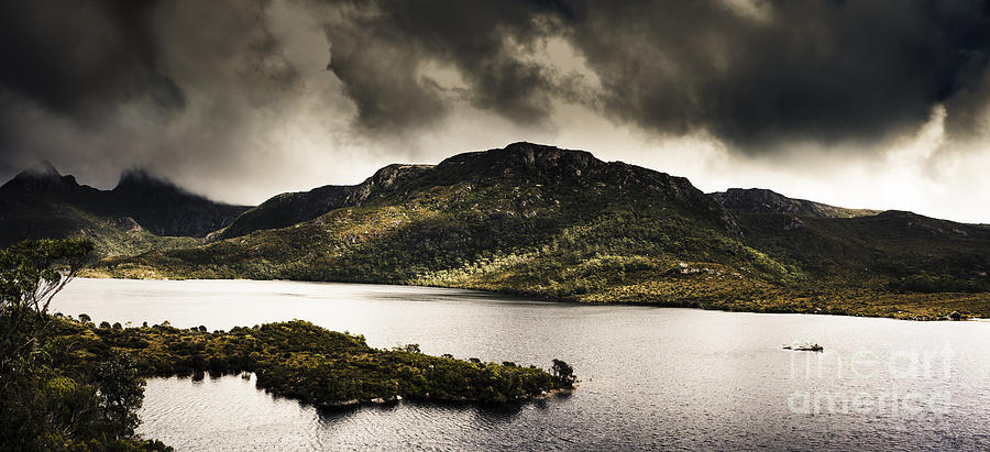 Dramatic Tasmania landscape of Cradle Mountain #1 Photograph by Jorgo Photography