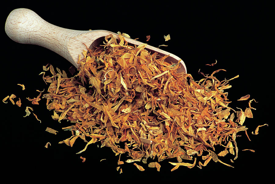 Dried Marigold Petals #1 Photograph by Th Foto-werbung/science Photo Library
