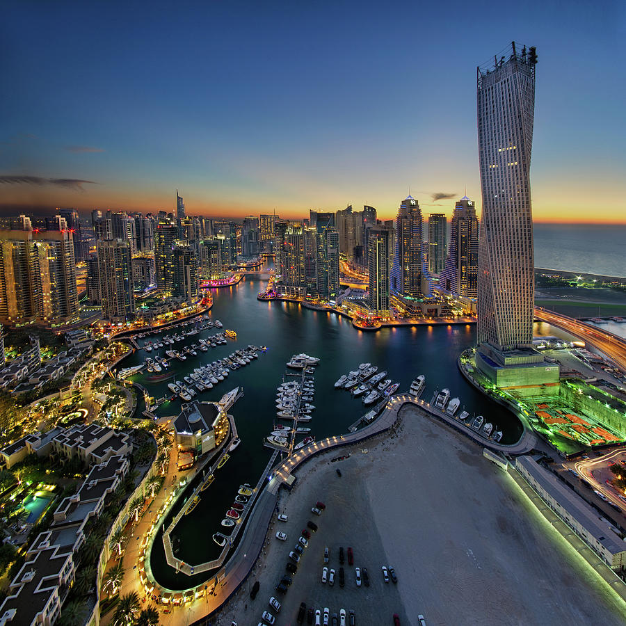 Dubai Marina #1 Photograph by Enyo Manzano Photography