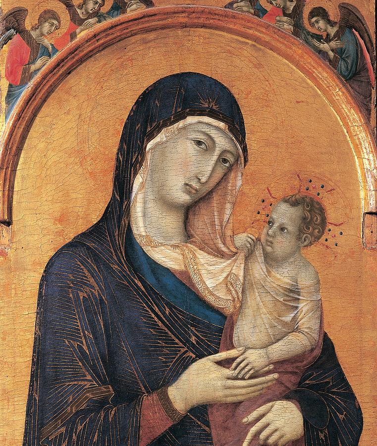 Duccio Di Buoninsegna, Madonna Photograph by Everett | Fine Art America