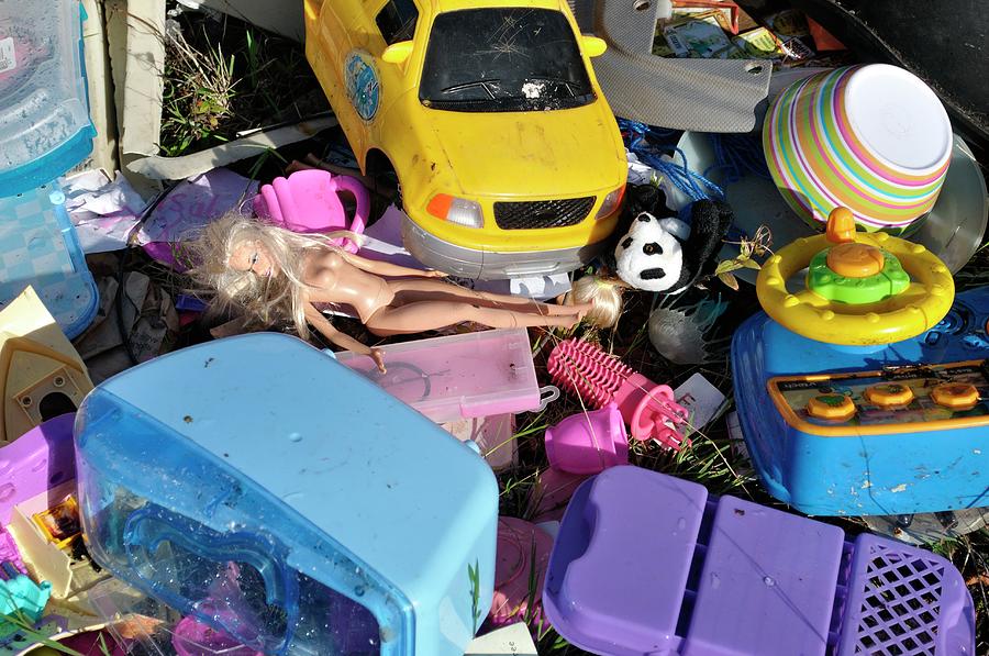 Dumped Toys And Plastic Objects #1 Photograph by Science Photo Library Dumped Toys And Plastic Objects #1 Photograph by Science Photo Library