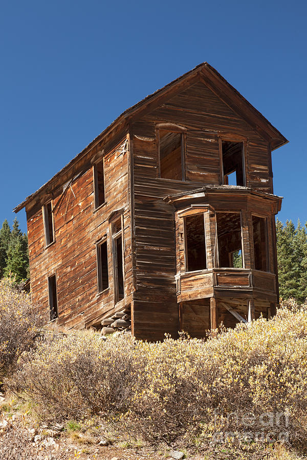Duncan House or Walsh House in Animas Forks #1 Photograph by Fred Stearns
