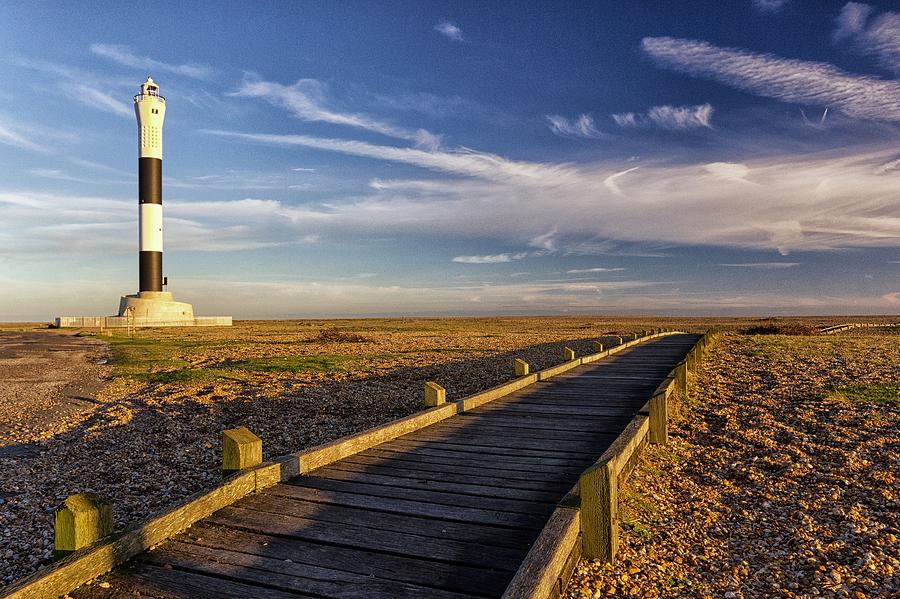 Dungeness Lighthouse #1 Photograph by Ian Hufton