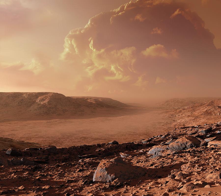 Dust Storm On Mars #1 Photograph by Detlev Van Ravenswaay - Pixels