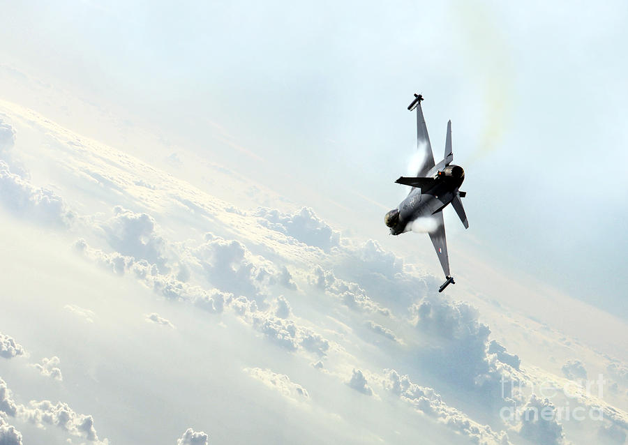 Dutch F16 #1 Digital Art by Airpower Art Dutch F16 #1 Digital Art by Airpower Art