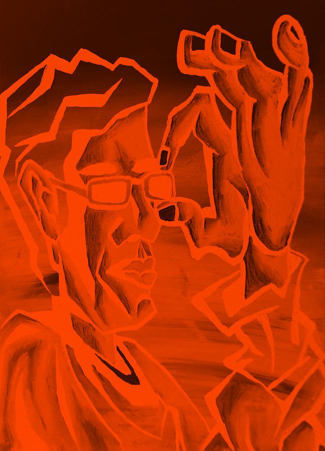 Abstract Photograph - E Vincent Orange #1 by Rob Hans