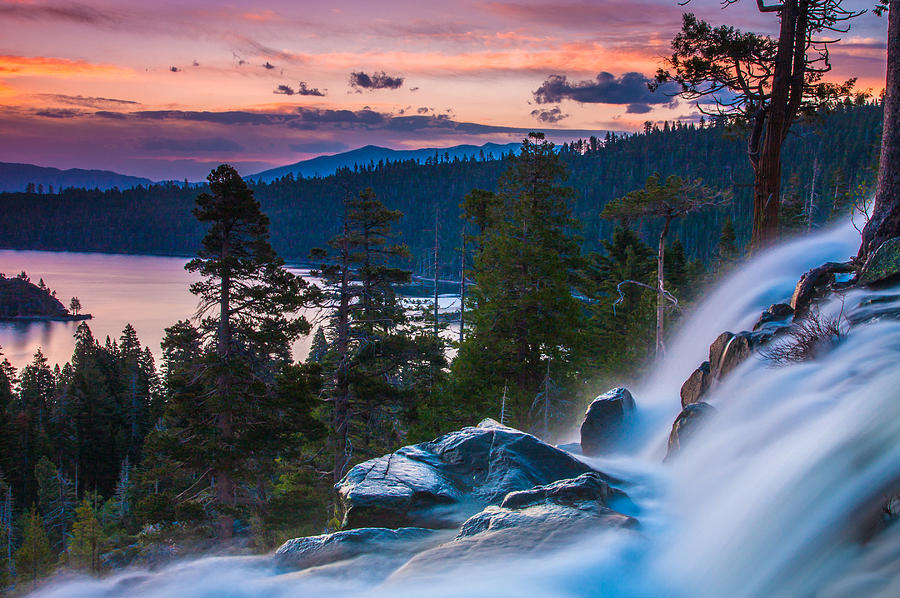 Eagle Falls At Sunrise #1 Photograph by Marc Crumpler