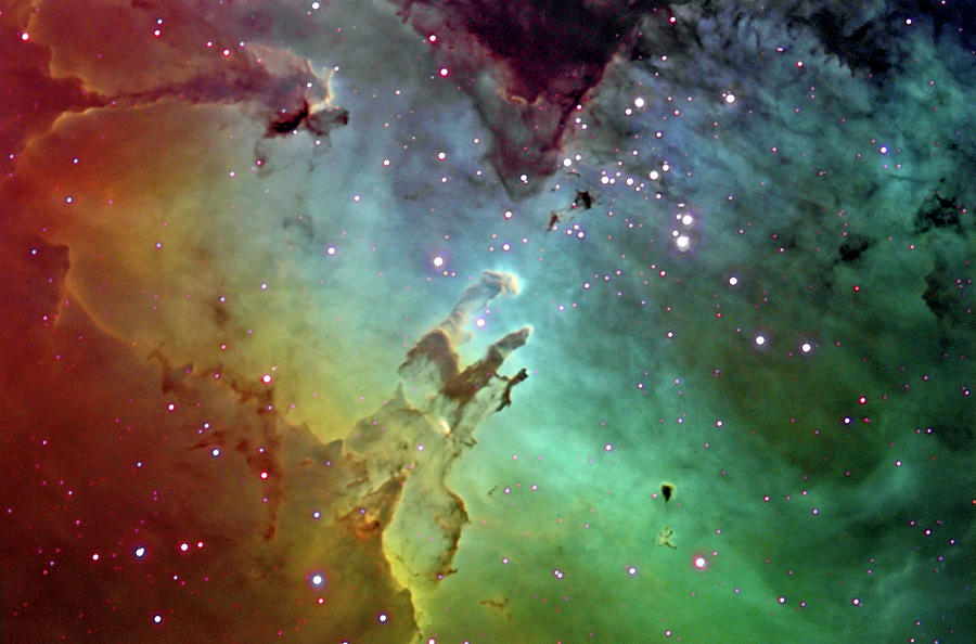 Eagle Nebula (m16) #1 Photograph by Russell Croman/science Photo Library