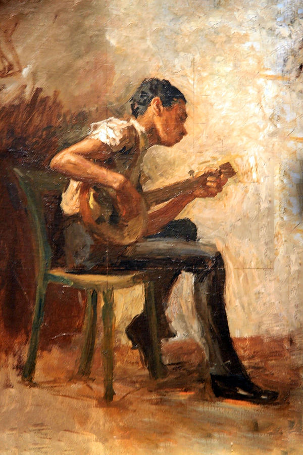 Eakins' Study For Negro Boy Dancing -- The Banjo Player Photograph by Cora  Wandel