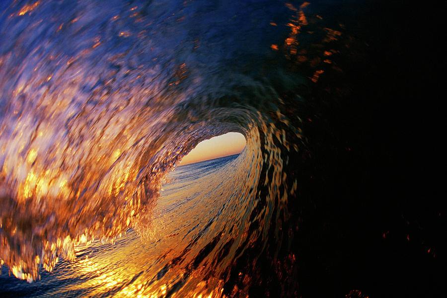 Early Morning Wave Breaking #1 Photograph by Todd Glaser Early Morning Wave Breaking #1 Photograph by Todd Glaser