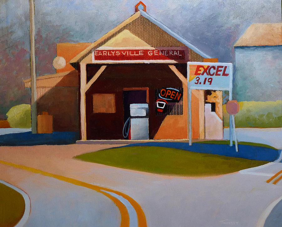 Earlysville General Store No. 2 #2 Painting by Catherine Twomey
