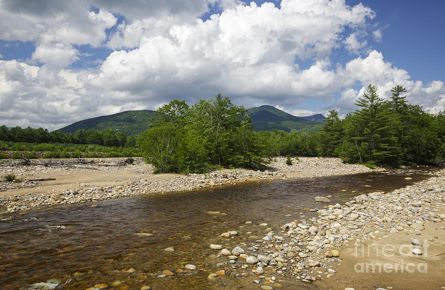 Landscape Photograph - East Branch of the Pemigewasset River - Lincoln New Hampshire #1 by Erin Paul Donovan