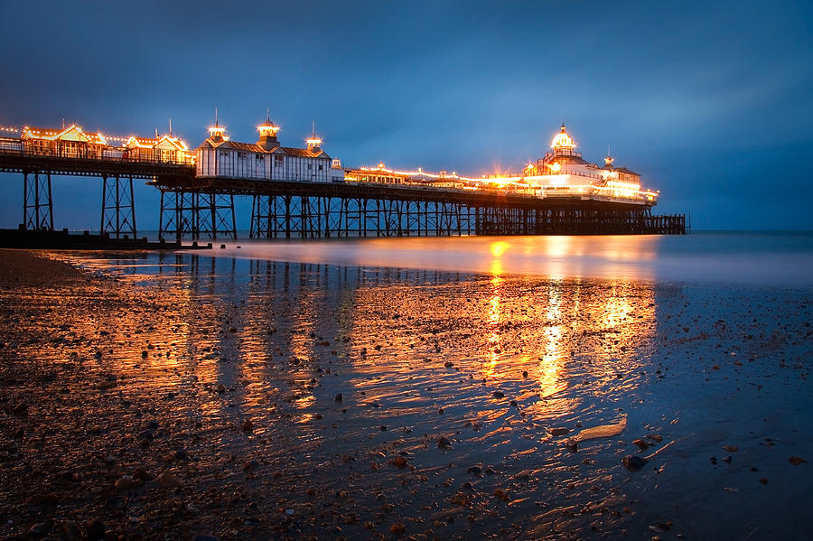 Pier Photograph - Eastbourne pier by Milan Gonda