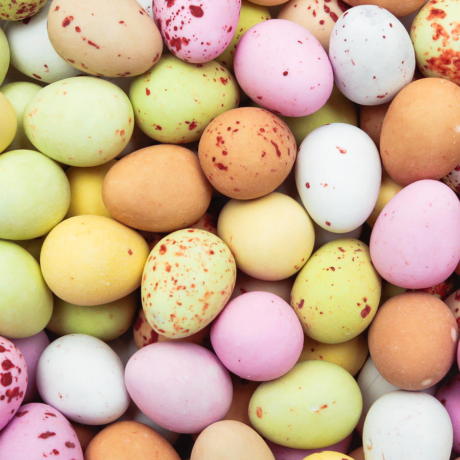 Easter Photograph - Easter eggs #1 by Tom Gowanlock