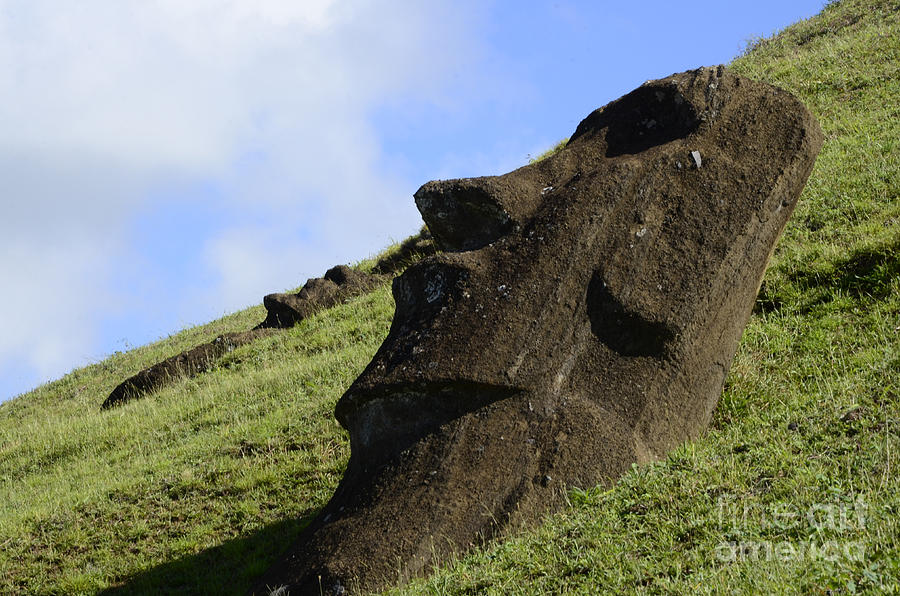 Easter Island 18 Photograph by Bob Christopher