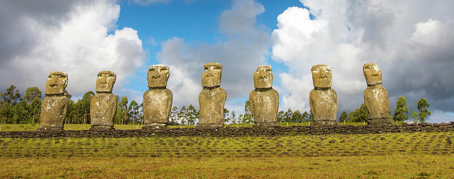 Easter Island, Chile Photograph by Janet Muir - Fine Art America