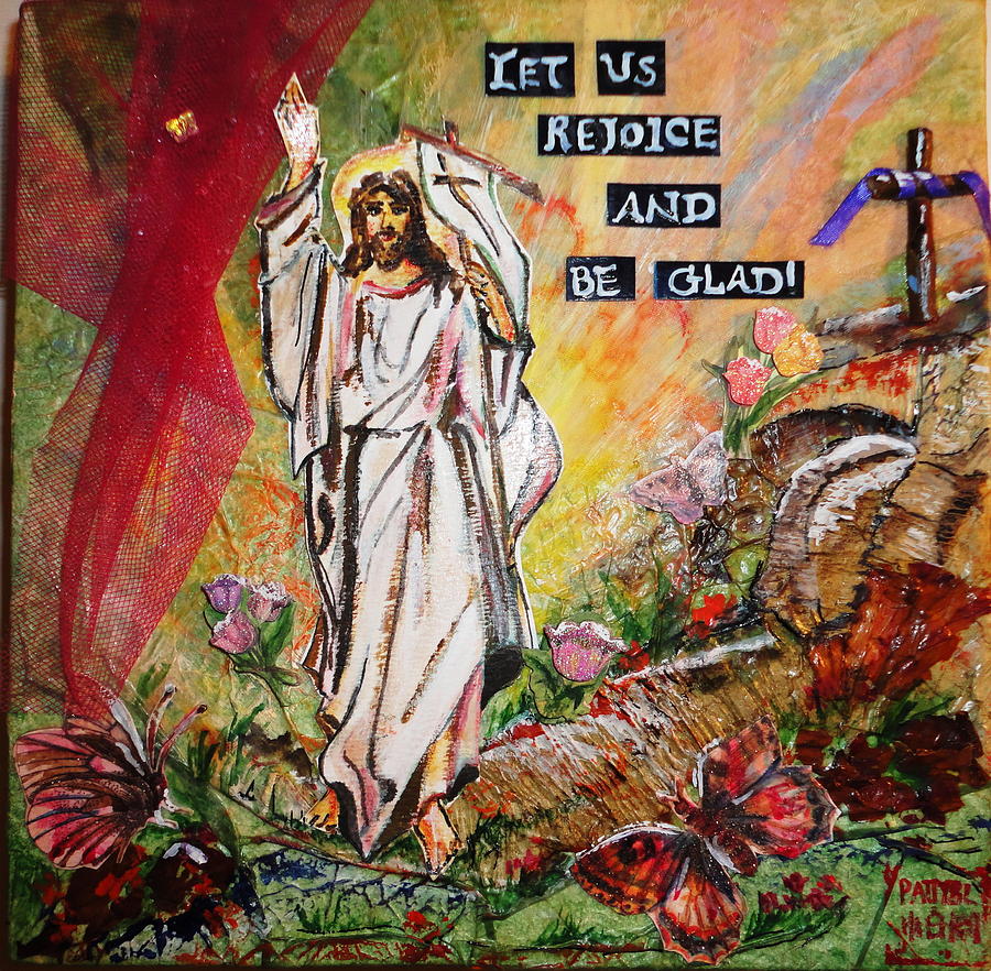 Easter Mixed Media - Easter Joy #2 by Patty Lipinski
