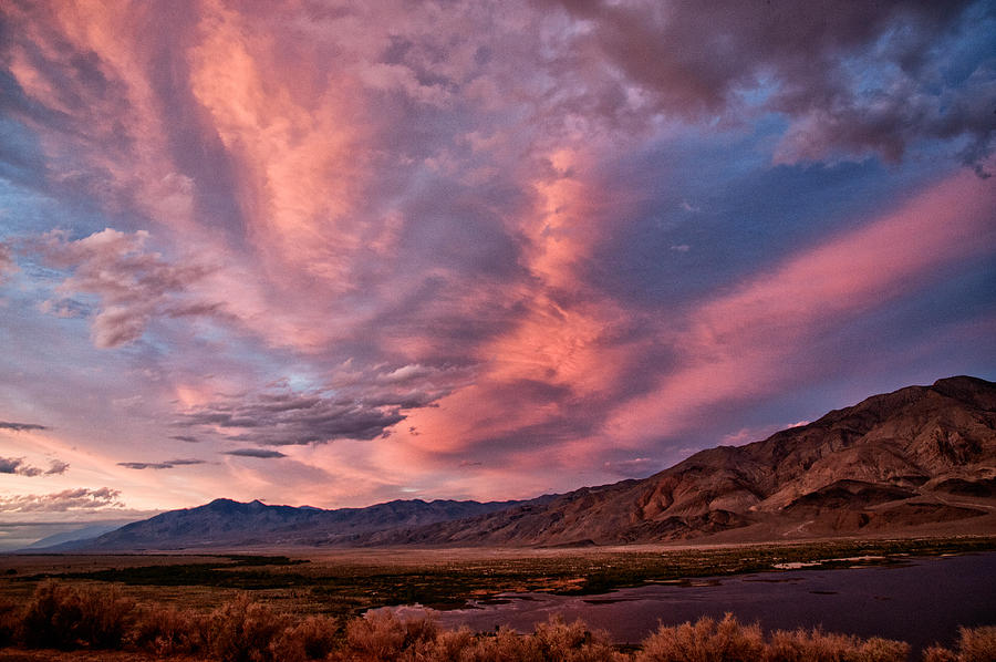Eastern Sierra Sunset #1 Photograph by Cat Connor
