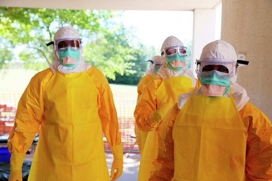Ebola Prevention Training #1 Photograph by Science Photo Library Ebola Prevention Training #1 Photograph by Science Photo Library