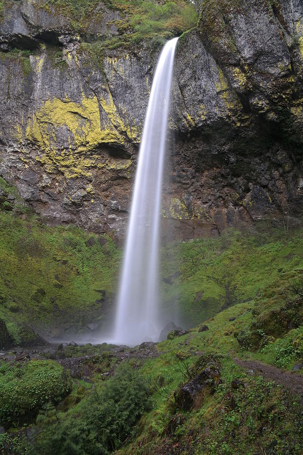 Elowah Falls Oregon Photograph