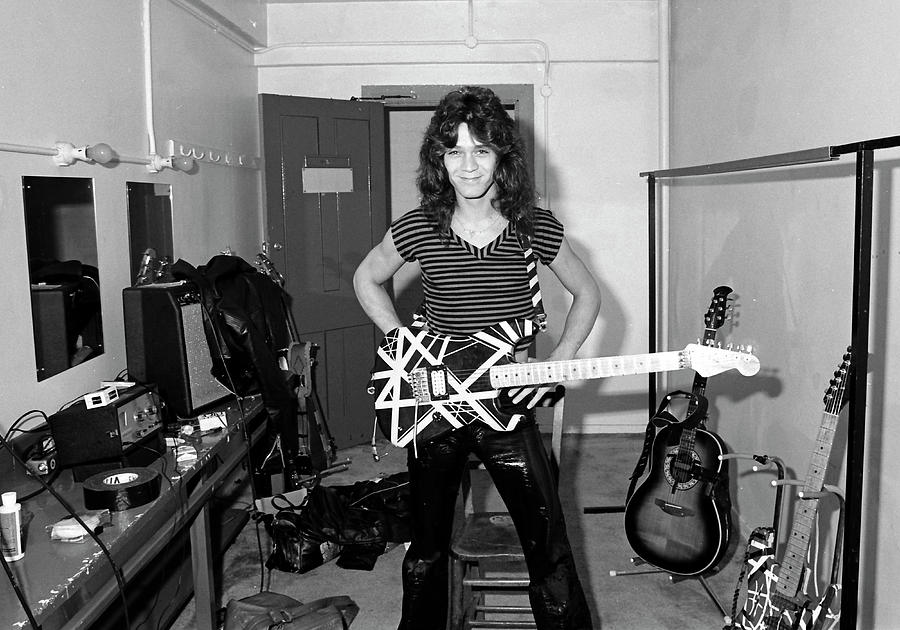 Eddie Van Halen Photograph - Eddie Van Halen by Sue Arber Eddie Van Halen Photograph - Eddie Van Halen by Sue Arber