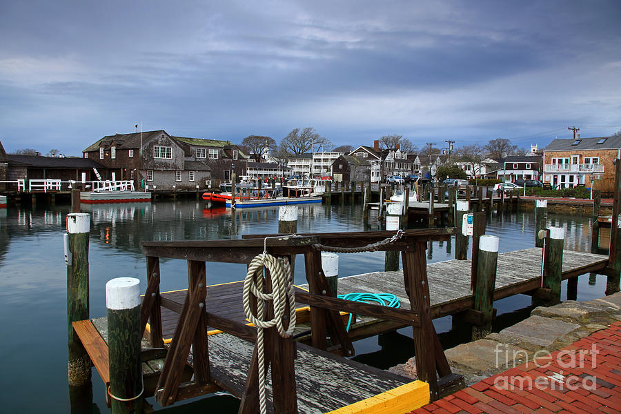 Edgartown Waterfront #1 Photograph by Butch Lombardi