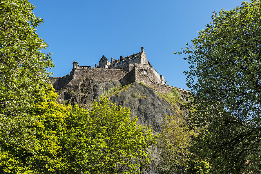 Castle Photograph - Edinburgh Castle #1 by Svetlana Sewell