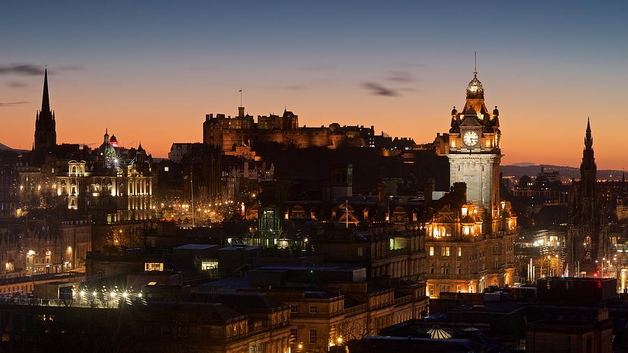 Edinburgh #1 Photograph by Stephen Taylor