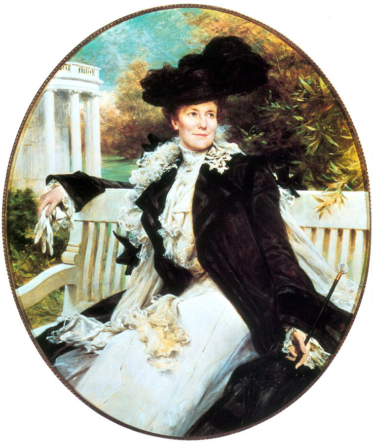 Edith Roosevelt, First Lady #1 Painting by Science Source