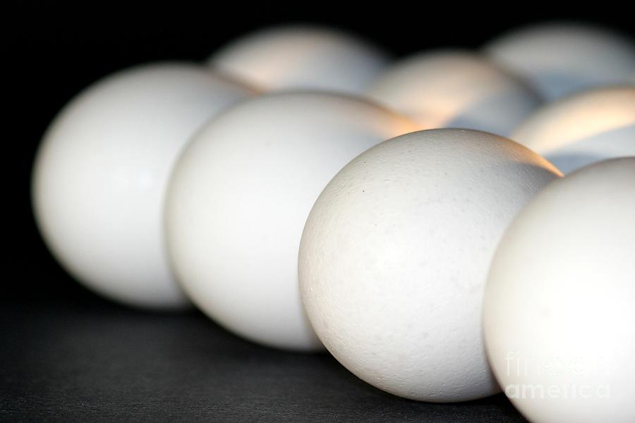 Eggs #1 Photograph by Henrik Lehnerer