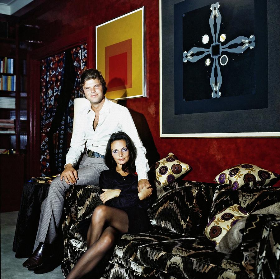 Egon And Diane Von Furstenberg Photograph by Horst P. Horst - Fine Art ...