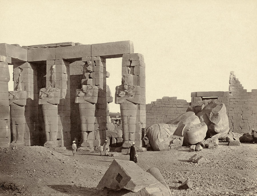 Egypt Thebes, 1857 #1 Photograph by Granger