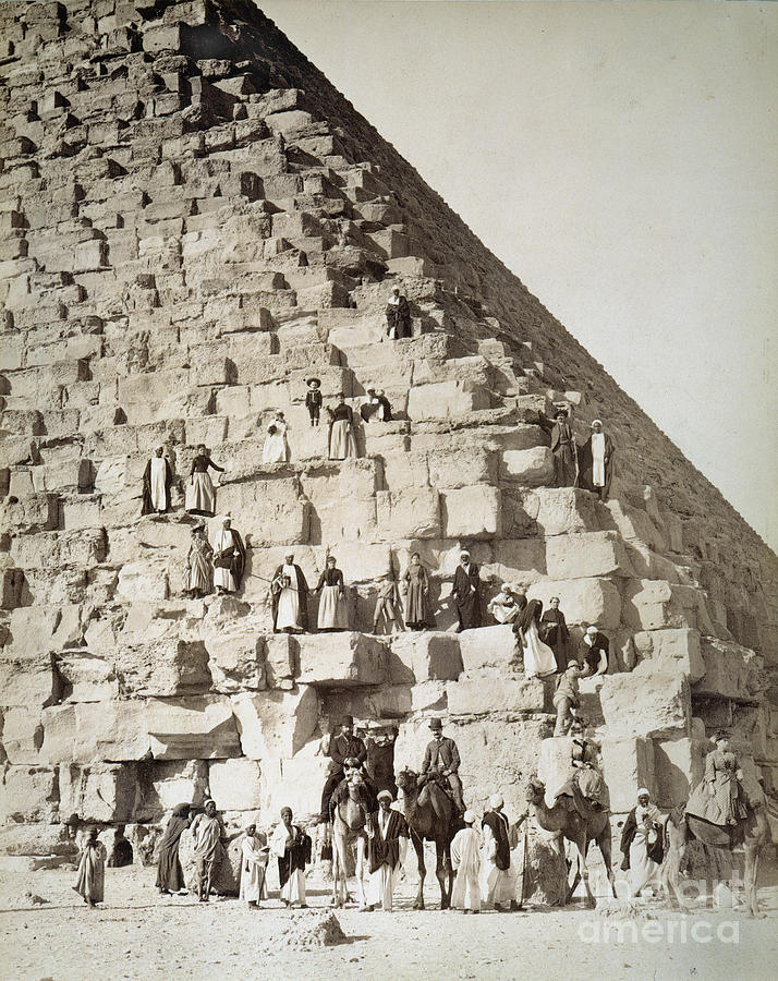 Egypt: Tourists Photograph by Granger - Fine Art America