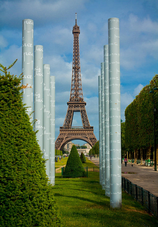 Eiffel Tower #1 Photograph by Anthony Doudt
