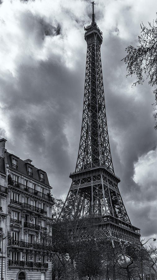 Eiffel  Tower #1 Photograph by James Bethanis