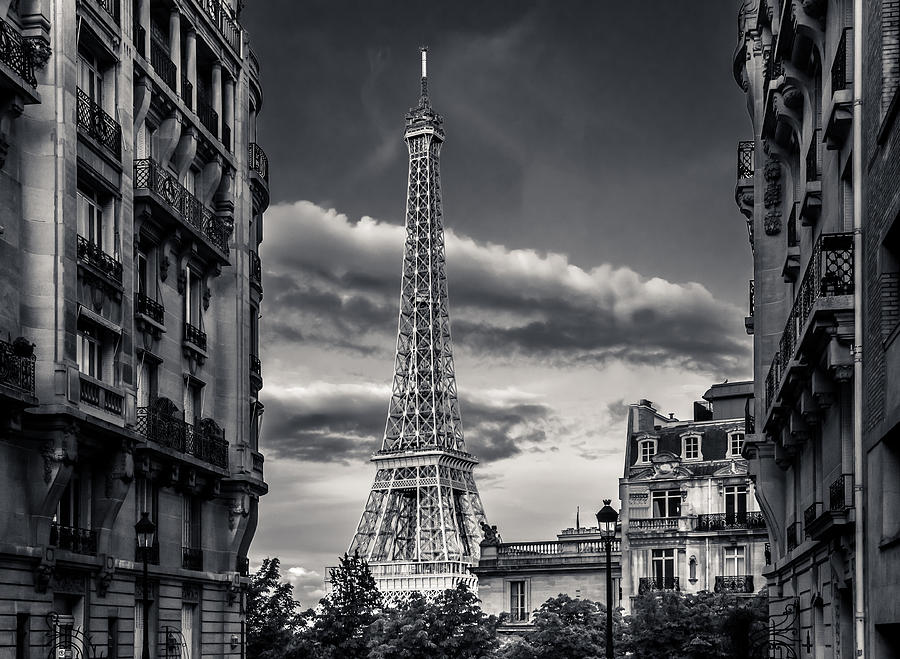 Eiffel Tower #1 Photograph by Mark Llewellyn