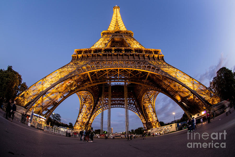 Eiffel Tower #1 Photograph by Mina Isaac