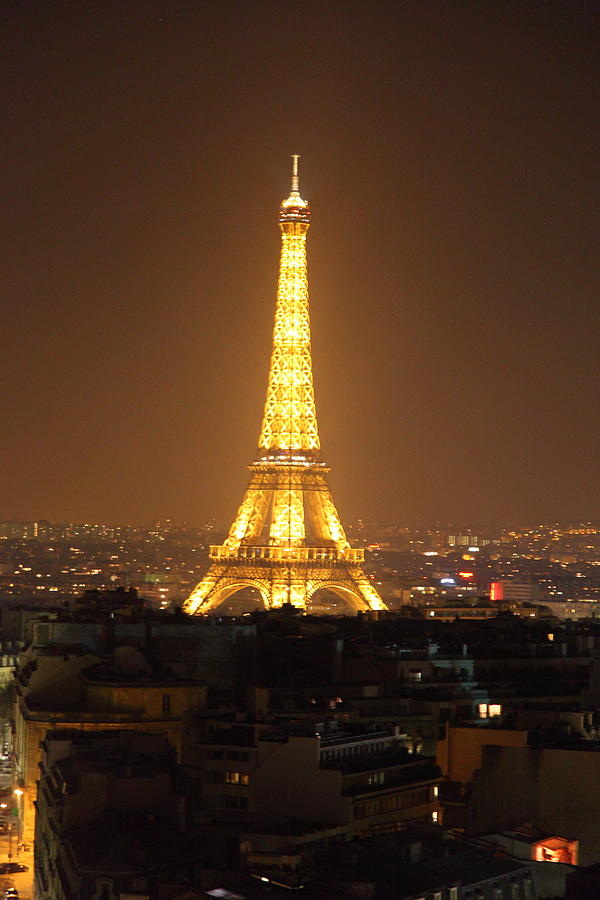 Eiffel Tower - Paris France - 01131 #1 Photograph by DC Photographer