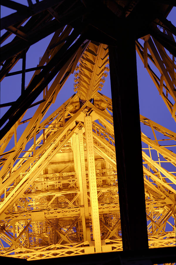 Architecture Photograph - Eiffel Tower - Paris France - 011310 #1 by DC Photographer