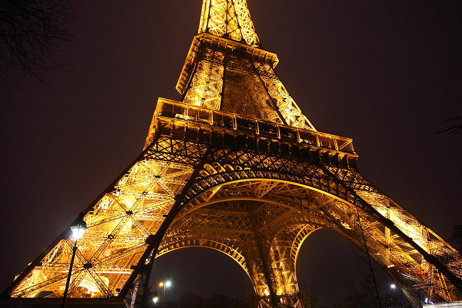 Architecture Photograph - Eiffel Tower - Paris France - 011314 #1 by DC Photographer