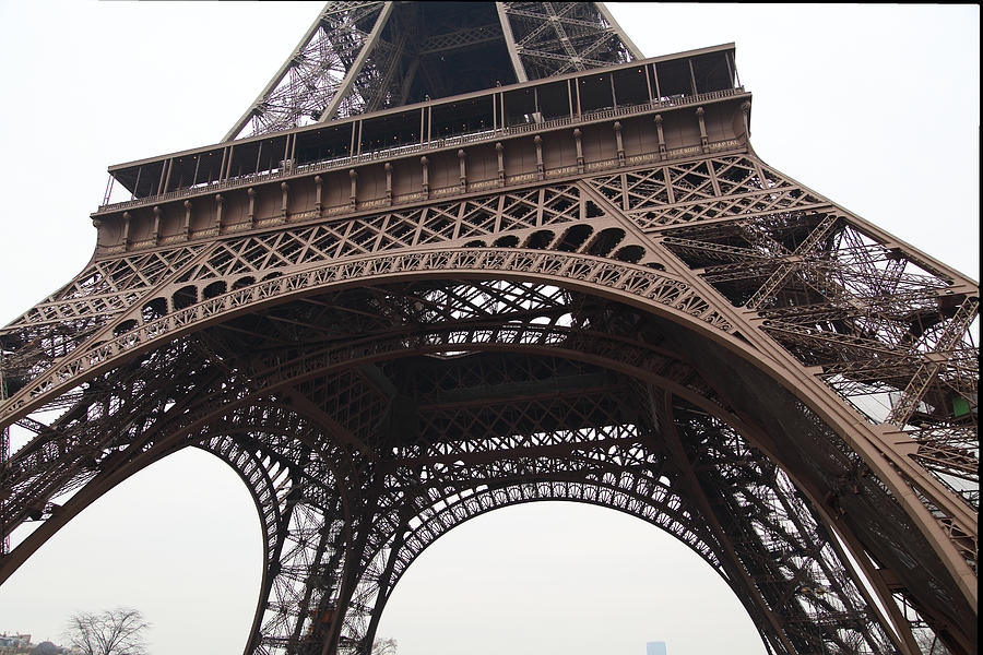 Architecture Photograph - Eiffel Tower - Paris France - 01133 #1 by DC Photographer