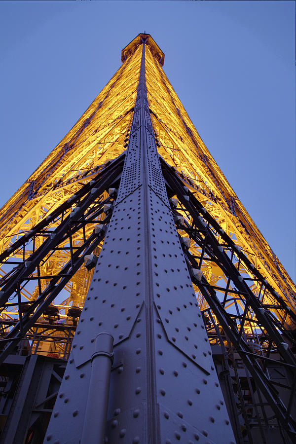 Architecture Photograph - Eiffel Tower - Paris France - 01136 #1 by DC Photographer
