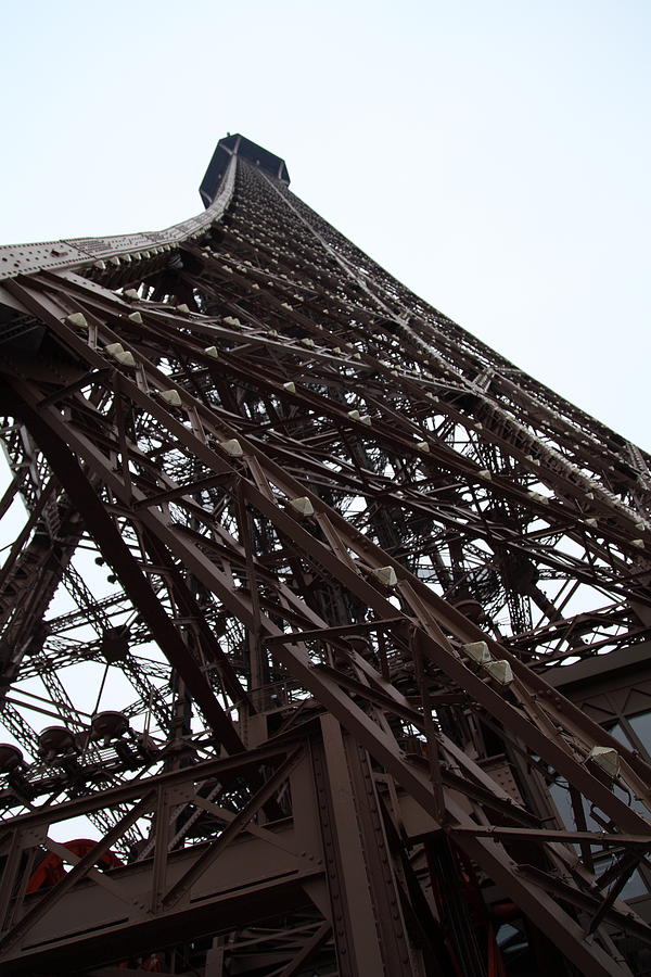 Architecture Photograph - Eiffel Tower - Paris France - 01137 #1 by DC Photographer