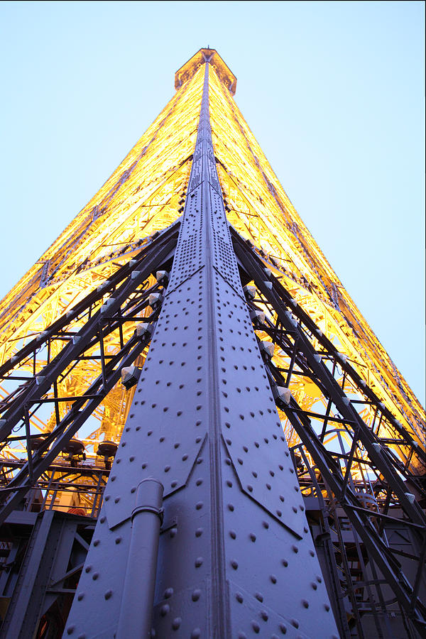 Architecture Photograph - Eiffel Tower - Paris France - 01138 #1 by DC Photographer